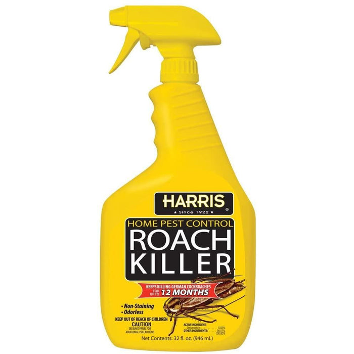 HARRIS Roach Killer, Liquid Spray with Odorless 32 oz. Harris