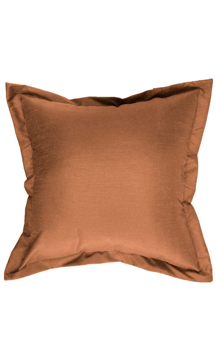 Faux Silk Fabric Material By the Metre (Brown)