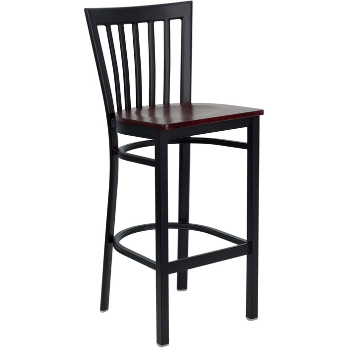 Black School Stool-Mah Seat