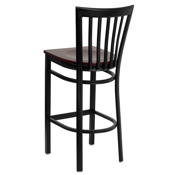 Black School Stool-Mah Seat
