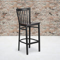 Black School Stool-Wal Seat
