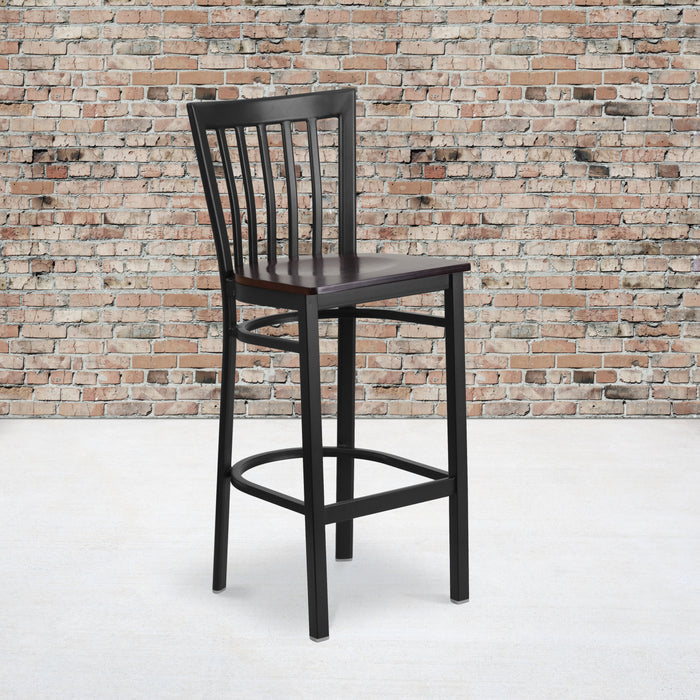 Black School Stool-Wal Seat
