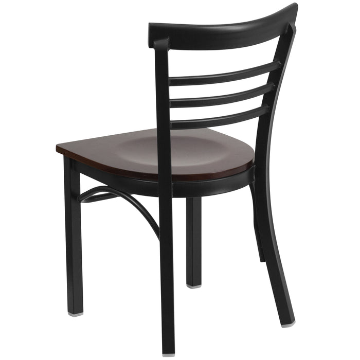 Black Ladder Chair-Wal Seat