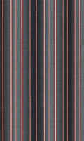 Striped Print Curtains (Slate Grey/ Red)