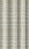 Abstract Patterned Home Décor Fabric By the Metre (Beige/ White)