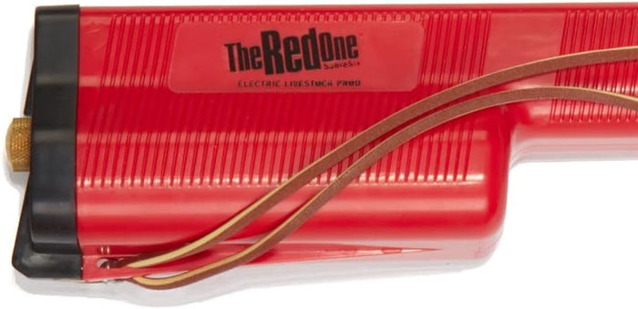 Hot-Shot Sabre-Six The Red One Electric Livestock Prod Rep Handle