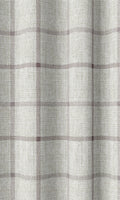 Check Patterned Curtains (Oatmeal White)