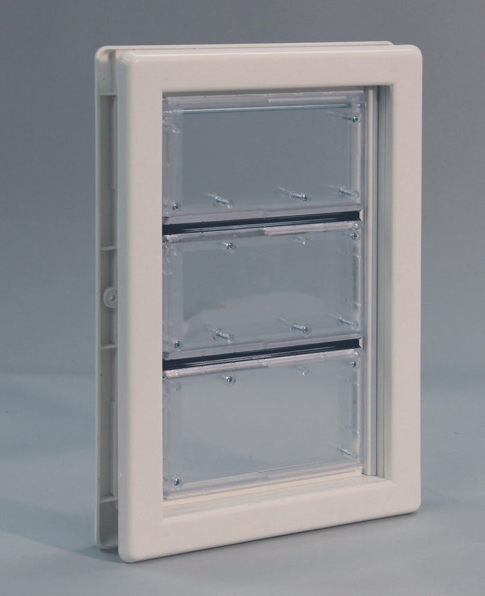 Ideal Pet Products Air-Seal Pet Door Medium White
