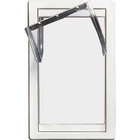 Ideal Pet Products Screen Guard Pet Door Medium White
