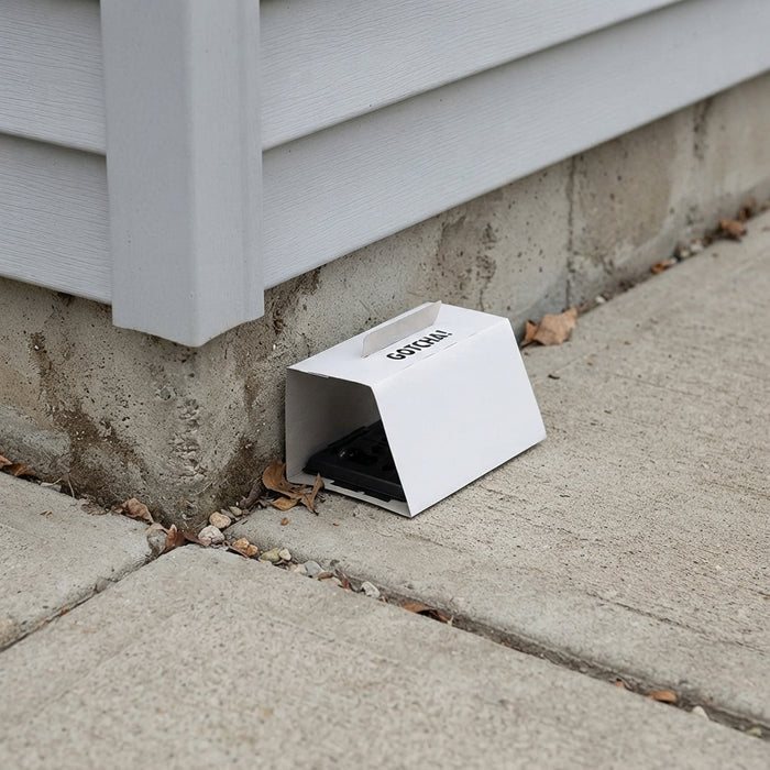 Intruder The Better Mouse Glue Traps Small Black 4-Pack