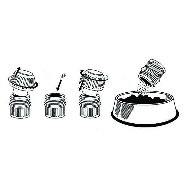 Jorvet Pill Crusher with Twist Cap