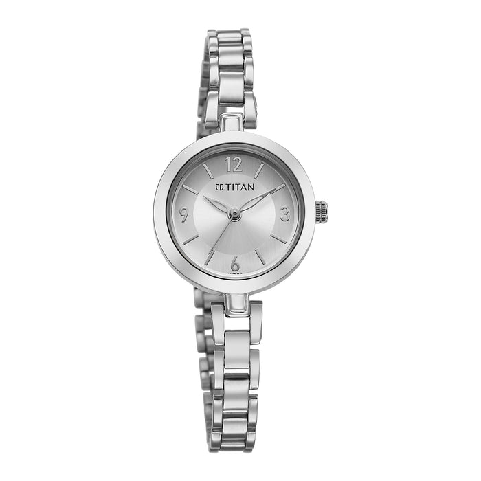 Karishma Radiance Women’s Watch 2598SM07 – Silver Dial, Silver Stainless Steel Strap, Quartz, Mineral Glass