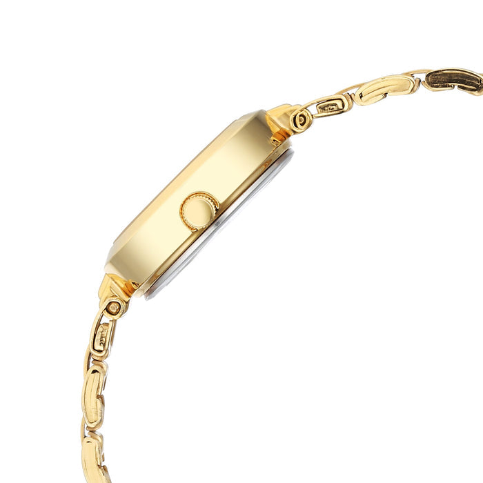 Karishma Radiance Women’s Watch 2598YM05 – Rose Gold Dial, Gold-Tone Stainless Steel Strap, Quartz