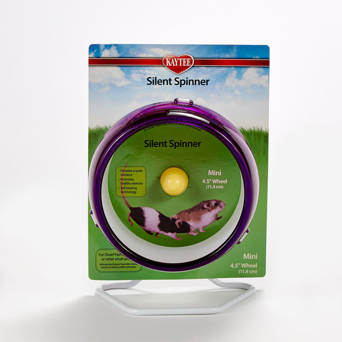 Kaytee Silent Spinner Mini Exercise Wheel Mice & Dwarf Hamsters Assorted