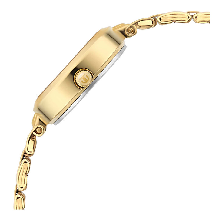 Lagan Silver Dial Metal Strap Watch 2598YM04