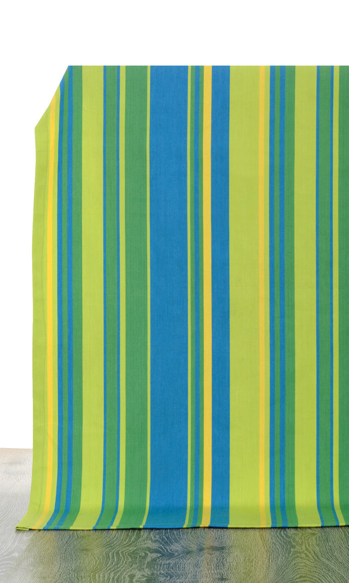 Cotton Curtain Panels (Blue/ Green)