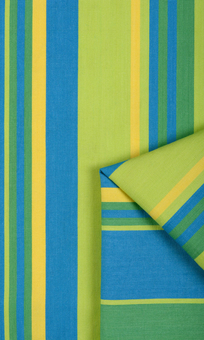 Cotton Curtain Panels for Living, Bedroom, Kitchen, Bathroom (Blue/ Green)