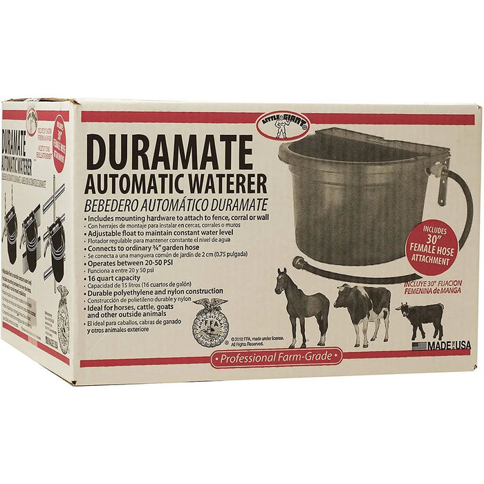 Little Giant Automatic Animal Waterer Livestock, Blue 4 Gallon Little Giant