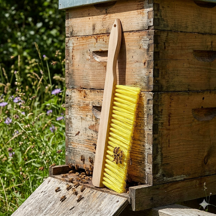 Little Giant Beekeeping Brush 14-in Soft Bee Hive Brush for Hive Inspections