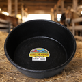Little Giant DuraFlex Rubber Feed Pan 8 Quart 2 Gallon Horses & Livestock