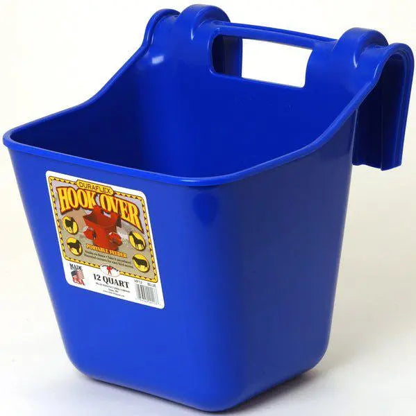 Little Giant Hook Over Portable Feeder 12 Quart, Assorted Colors Little Giant