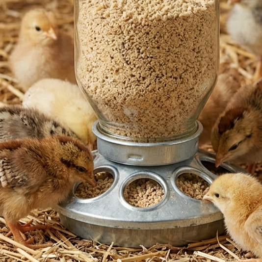 Little Giant Mason Jar Baby Chick Feeder 1 Quart Poultry Galvanized Steel Base
