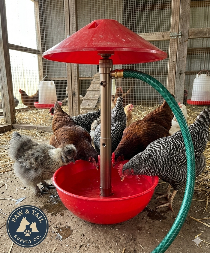 Little Giant Poultry Fount Bowl Guard Anti-Roost Device Fits Auto Poultry Fount Only