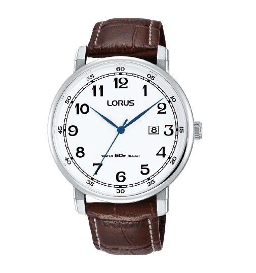 Lorus Classic Leather Strap Men's Watch RH931JX9