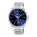 Lorus dark blue dial stainless steel watch for men RS947DX9