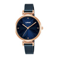 Lorus  Dark blue sunray dial stainless steel watch for women RG206TX9