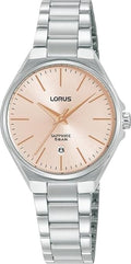 Lorus RJ269BX9 Women's Analogue Quartz Watch with Stainless Steel Strap, Silver, Bracelet