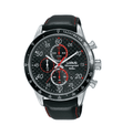 Lorus Sports Chronograph leather strap Men's Watch RM339EX9