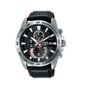 Lorus Sports Chronograph leather strap Men's Watch RM393DX9