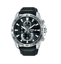 Lorus Sports Chronograph leather strap Men's Watch RM395DX9