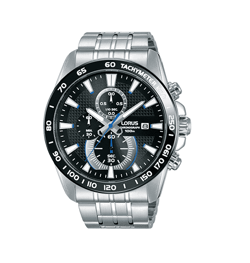 Lorus Sports Chronograph Stainless Steel Men's Watch RM383DX9