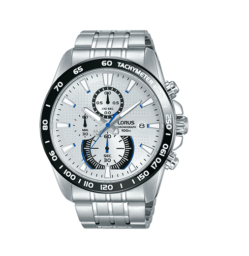 Lorus Sports Chronograph Stainless Steel Men's Watch RM385DX9