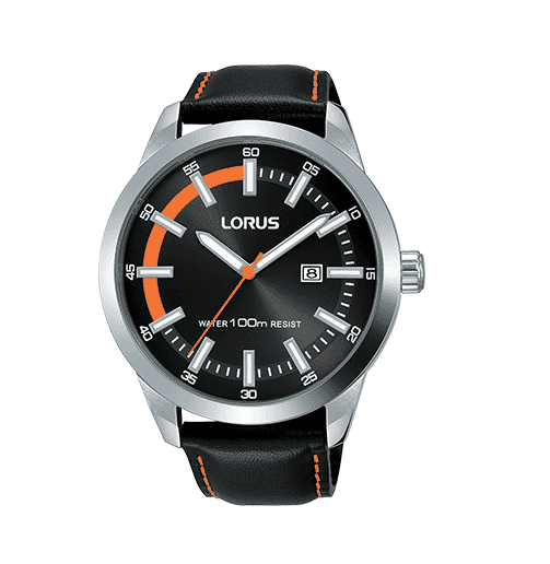 Lorus Sports leather Strap Men's Watch RH955JX9