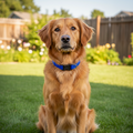Lupine Pet E-collar Adjustable Nylon Replacement Dog Strap 3/4 inch, Blue
