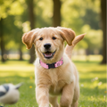 Lupine Pet E-collar Adjustable Nylon Replacement Dog Strap 3/4 inch, Pink