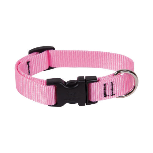Lupine Pet E-collar Adjustable Nylon Replacement Dog Strap 3/4 inch, Pink