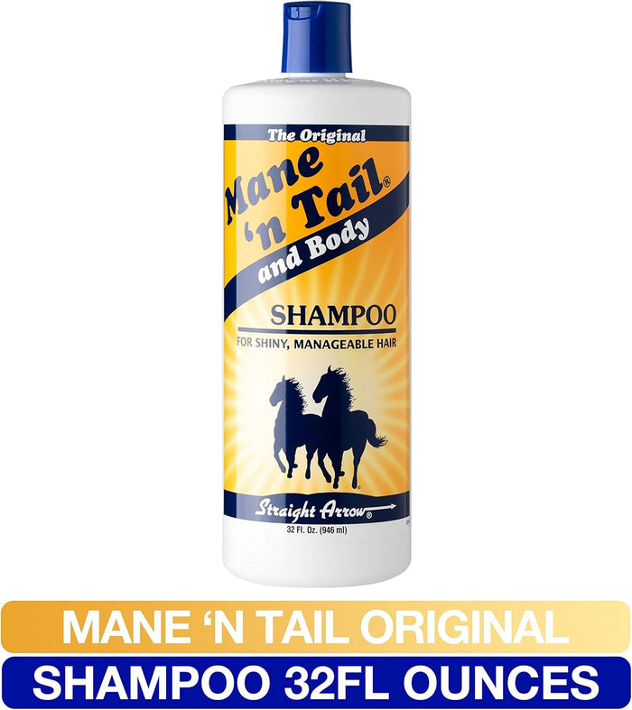 Mane 'n Tail and Body Shampoo 32 oz. For Shiny and Manageable Hair
