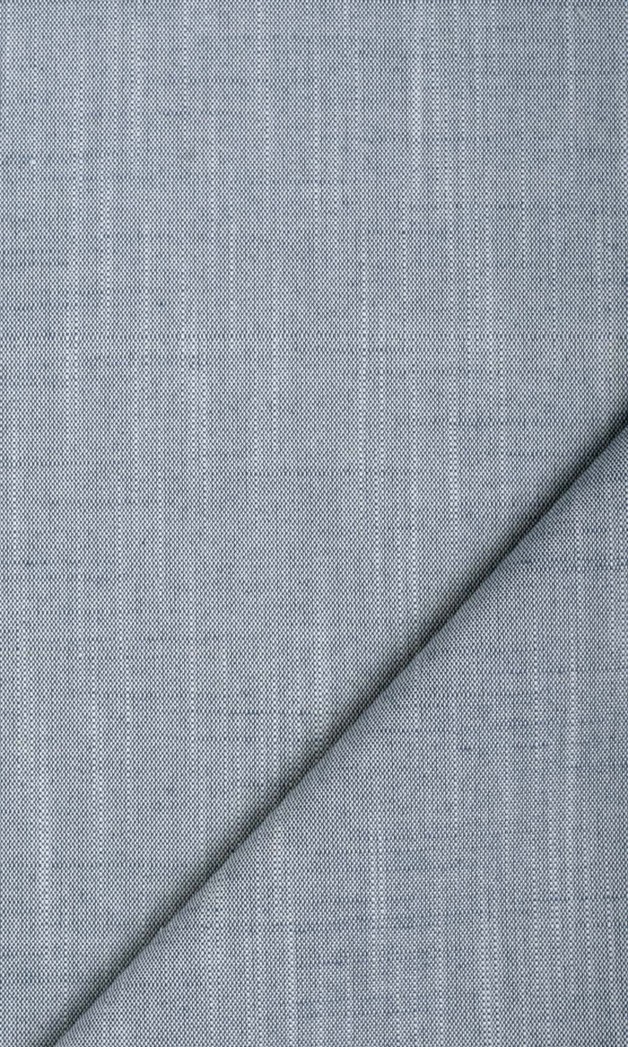 Plain Linen Texture Home Textile Fabric Material By the Metre (Denim Blue)