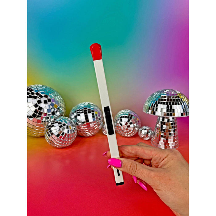Match Stick Butane Lighter | Refillable Funny Torch Lighter Novelty Gift Item | 7" x .8"