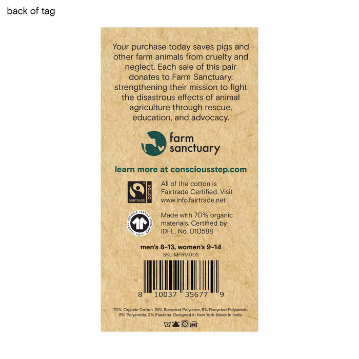 Men's Socks that Save Goats (Olive Green) | Fair Trade | Fits Men's Sizes 8.5-13-Conscious Step-The Bullish Store