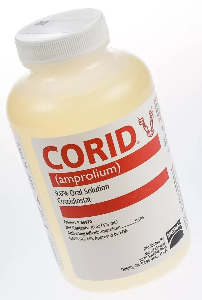 Merial Corid 9.6% Oral Solution for Calves Yellow, 16 oz