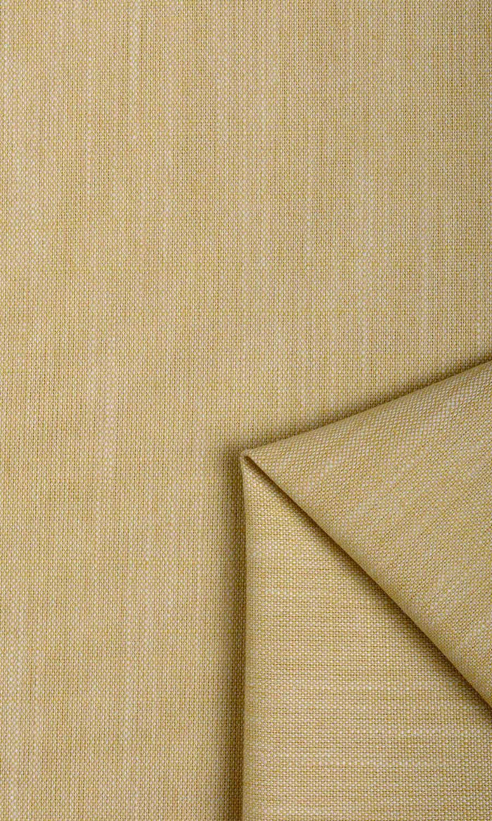 Plain Linen Texture Home Textile Fabric Material By the Metre (Ochre Yellow)