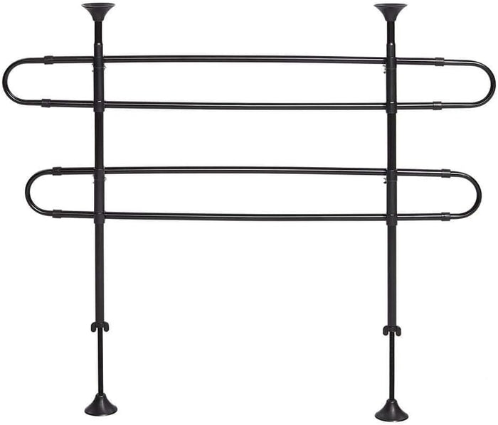 Midwest 4 Bar Tubular Pet Vehicle Barrier Dog Car Safety Divider Adjustable 34-65 In