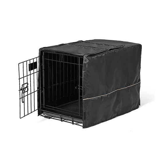 Midwest Quiet Time Pet Crate Cover Black 30.5″ x 20″ x 20.5″