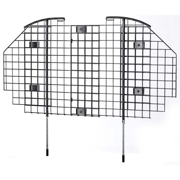 MidWest Universal Wire Mesh Vehicle Pet Barrier for SUVs Vans Wagons Adjustable
