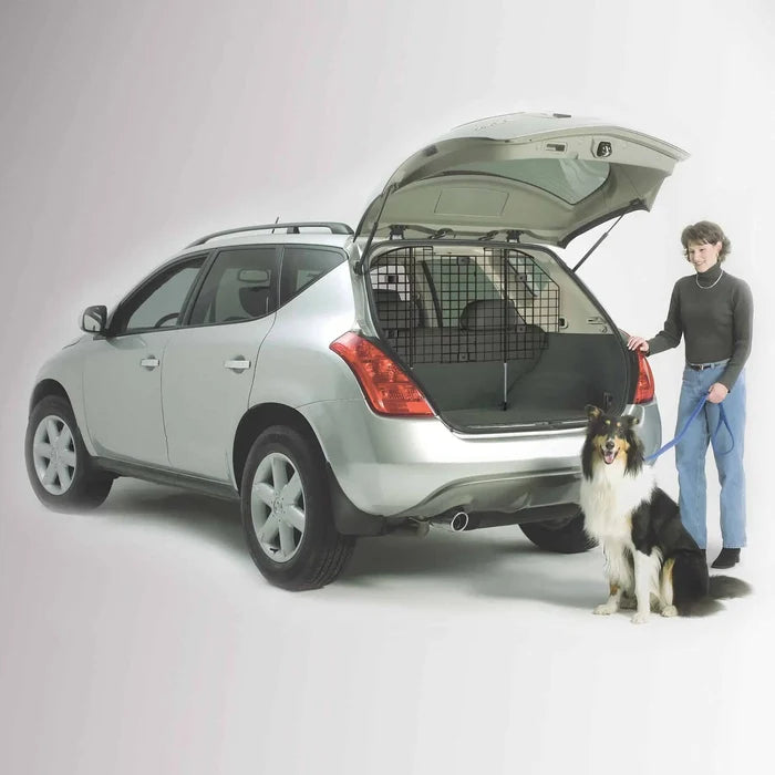 MidWest Universal Wire Mesh Vehicle Pet Barrier for SUVs Vans Wagons Adjustable